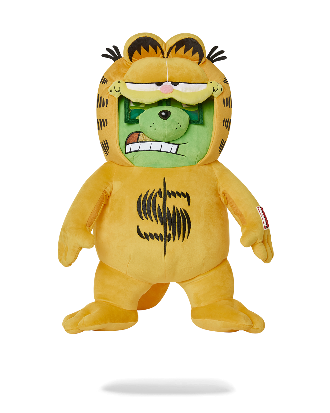 GARFIELD MONEYBEAR SUIT TEDDYBEAR BACKPACK