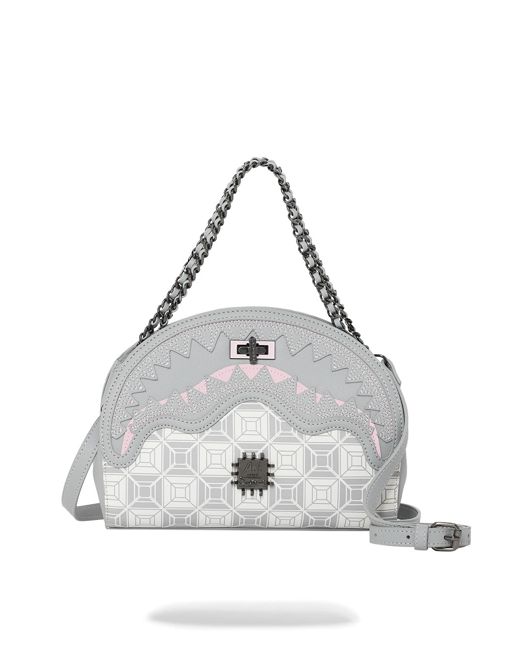 A.I.8 AFRICAN INTELLIGENCE BOOKED & BUSY SHARK HANDBAG